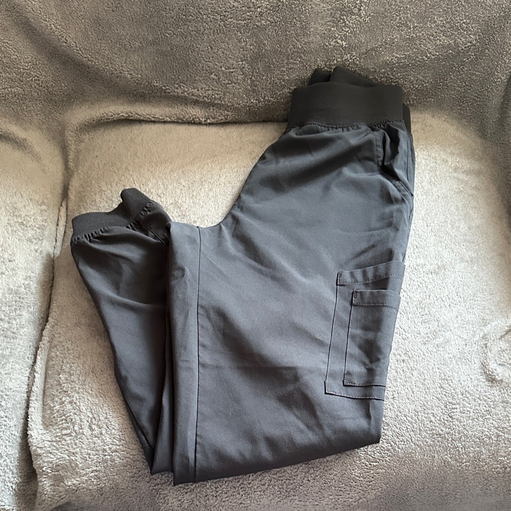 Women's Charcoal Scrub Pants